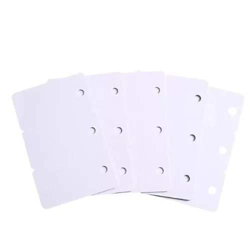 Zebra White PVC Cards 104523-020