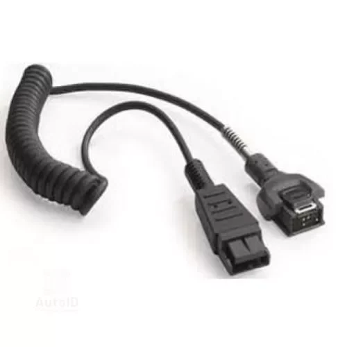 WT4X Headphone Cable (coiled) Zebra 25-114186-03R
