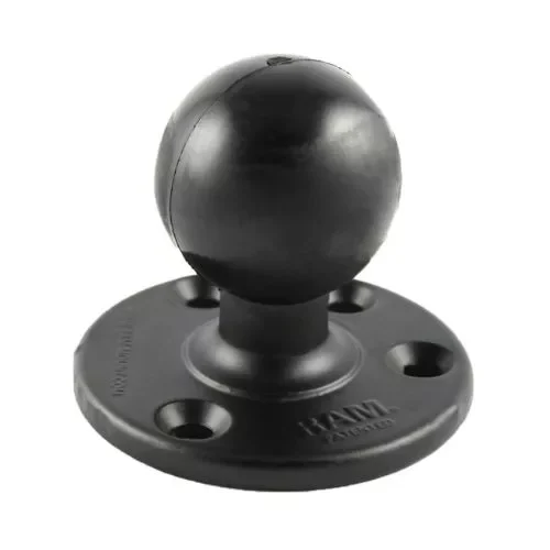 RAM round plate with ball, size D - 3PTY-RAM-D-202U