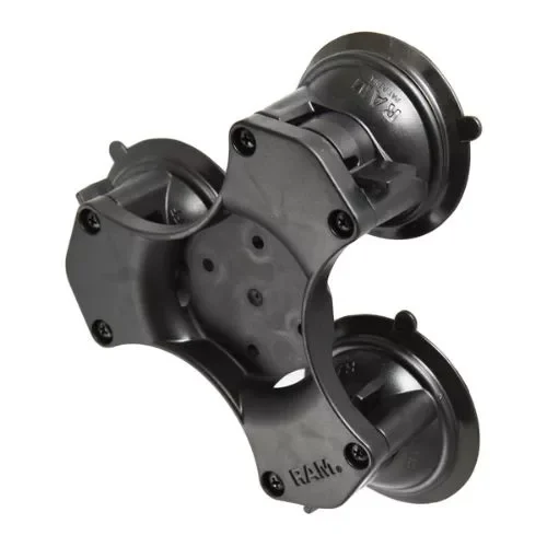 RAM Triple Suction Cup Base with AMPS - 3PTY-RAP-365-224-1BU
