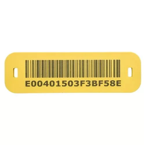SlimFlex™ RFID Tag 83x25x3mm 1D Yellow M730 HID 6M6990-220