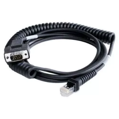 RS-232 DB9S spiral cable Datalogic 8-0736-03