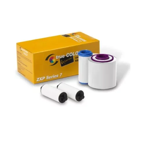 Zebra ZXP7 Mono-White Card Ribbon 800077-719EM