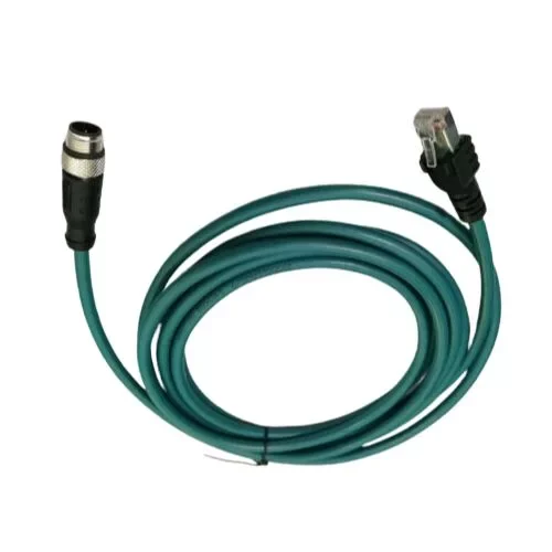 Ethernet cable CAB-ETH-M05 M12-IP67 5m Datalogic 93A051348