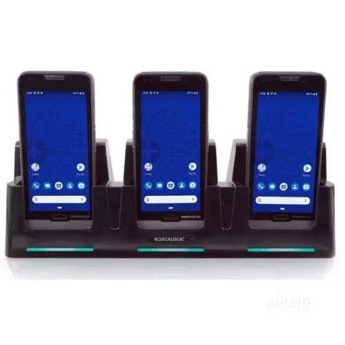 Datalogic Memor 20 3-slot Ethernet Locking Cradle (black) 94A150104