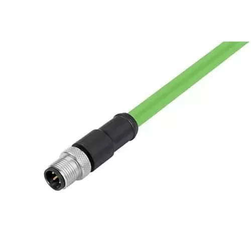 CS-B1-02-R-05 M8 4 poles straight 5m PUR