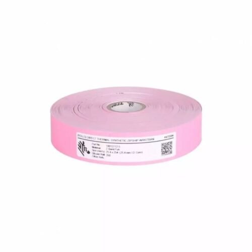 Printer wristbands 25.4x254mm Z-Band Fun Pink Zebra 10012712-5