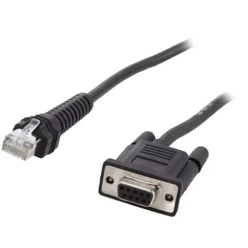 Datalogic CAB-434 RS-232 9P Spiral Power Cable