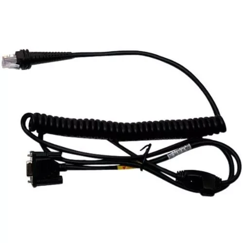 Genesis RS232 cable 3M DB9 female short strain relief black