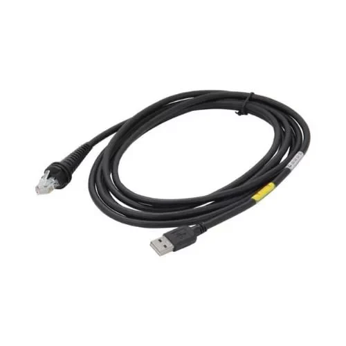 Black USB cable type A 3m Honeywell CBL-500-300-S00-04