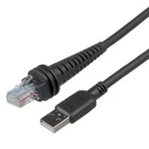 Checkpoint EAS cable with black Interlock 1 m Solaris 7980g and 7990g