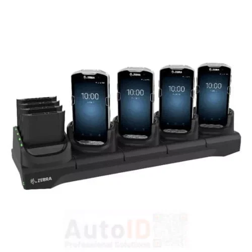 TC51/TC56 charging cradle 4 slots + 4 battery slots Zebra CRD-TC51-5SC4B-01