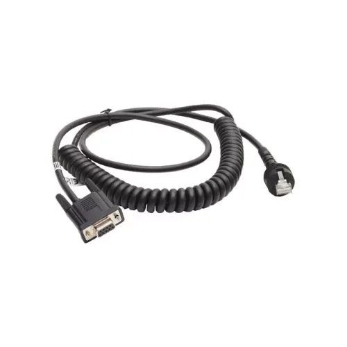 Spiral Power Cable RS-232 IP67 Datalogic CAB-549