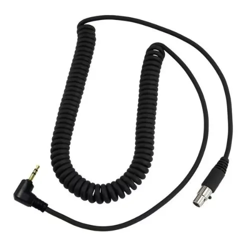 Spiral audio cable for WT4XXX Zebra WT4000LAC-C