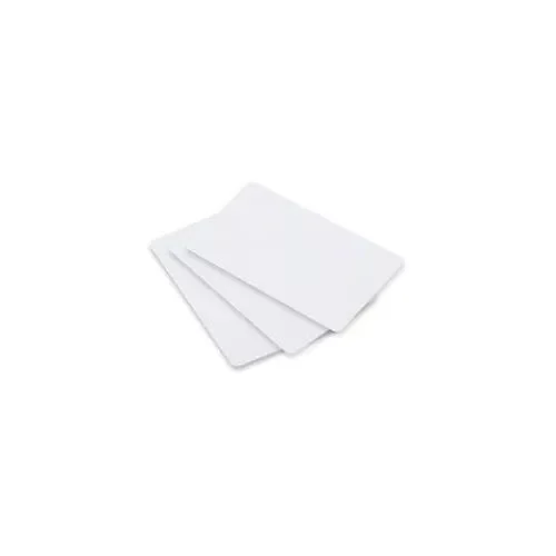 White PVC Cards 30mil Zebra 104523-175