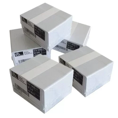 Zebra PVC cards 104523-111