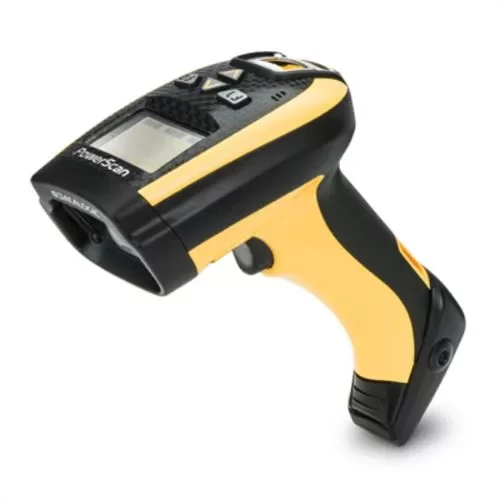 Datalogic PowerScan PM9300, wireless scanner, 1D, SR, laser, black, yellow