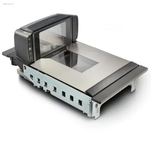 Datalogic Magellan 9300, 1D/2D multi-plane scanner, scale, medium, LLT, folding rail