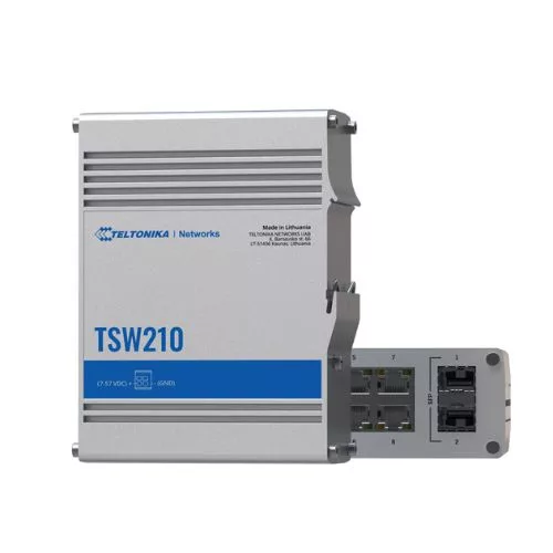 Industrial Ethernet switch TSW210 Teltonika Networks TSW210000010
