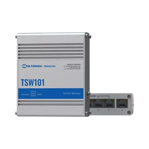 Automotive PoE+ Switch TSW101 Teltonika Networks TSW101000000
