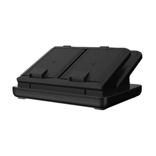 BC10 4-slot charging cradle + Elo M50 batteries E461816