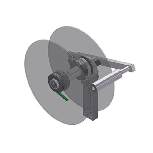 Label dispenser PA95C left SPE II 10X 330 mm Carl Valentin 9287025C