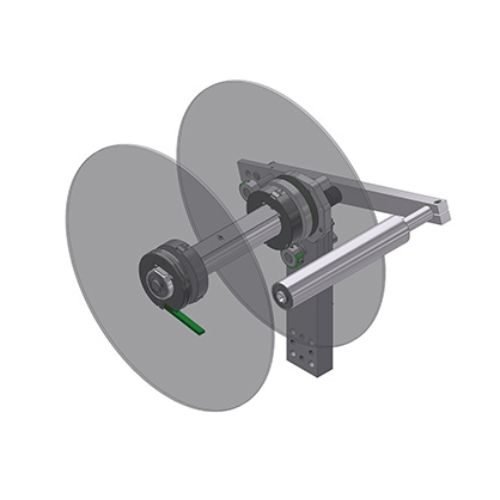 Label dispenser PA97C left SPE II 16X 330 mm Carl Valentin 9287035C