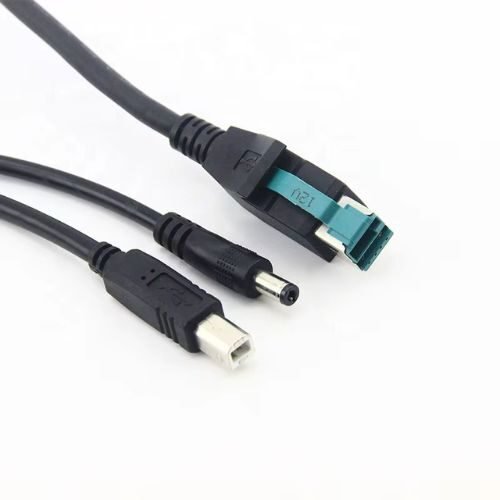 Cable Power USB to USB-B/DC-IN (2.5 mm) 3m Elo E763022