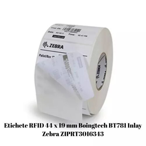RFID labels 44 x 19 mm Boingtech BT781 Inlay Zebra ZIPRT3016343