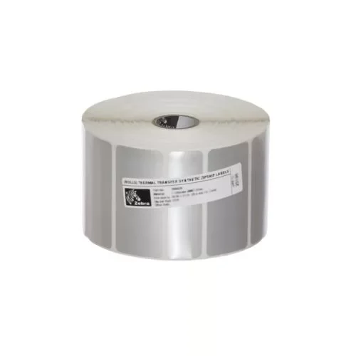 Synthetic labels 101.6 x 50.8mm Z-Ultimate 3000T Silver Zebra 880283-050D