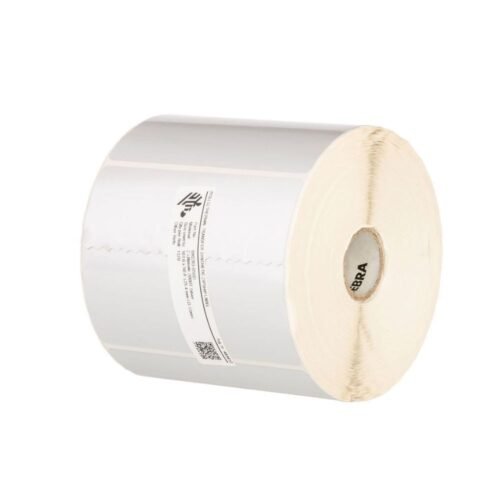 Synthetic labels 76.2 x 76.2 mm Z-Ultimate 3000T Silver Zebra 880277-076D