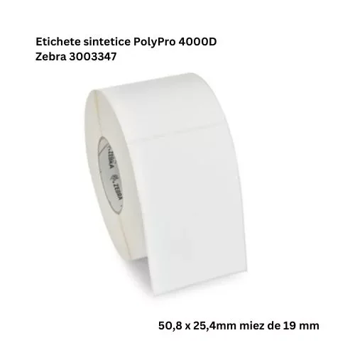 Zebra PolyPro 4000D Synthetic Labels 3003347