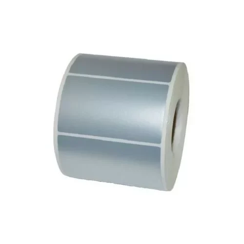Synthetic labels 51 x 25 mm Z-Ultimate 3000T Silver Zebra 880269-025D