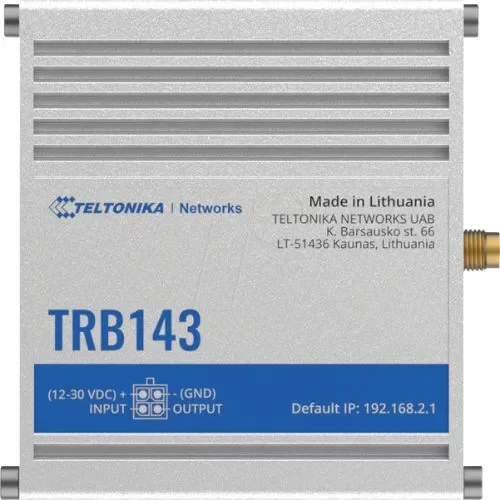 M-Bus Cellular Gateway TRB143 Teltonika Networks TRB14300B000