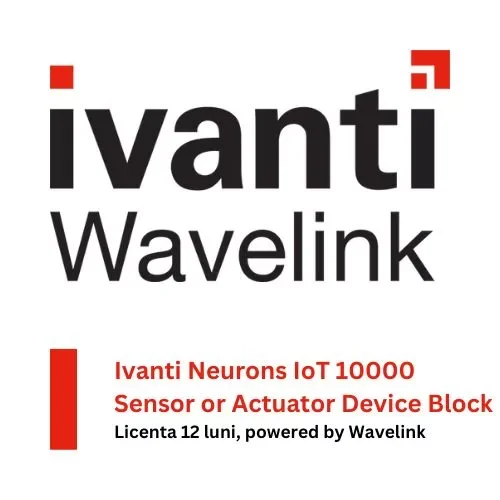 Ivanti Neurons IoT 10000 Sensor or Actuator Device Block License 12 Months IN-IIOT-DVCE10K-S