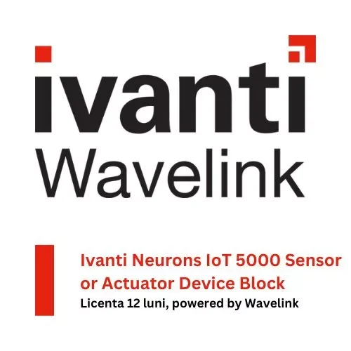 Ivanti Neurons IoT 5000 Sensor or Actuator Device Block License 12 Months IN-IIOT-DVCE5K-S