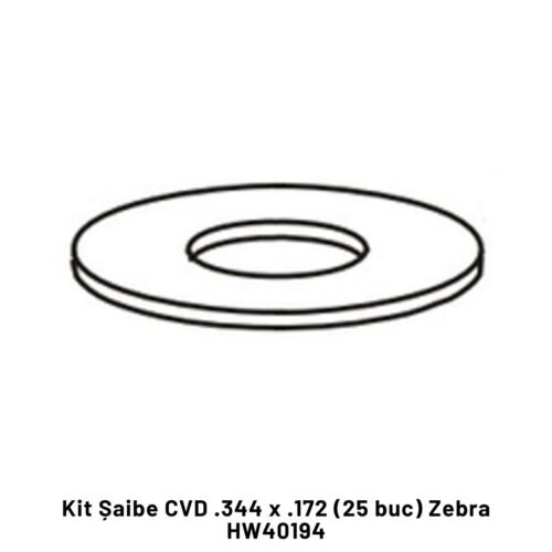 CVD Washer Kit .344 x .172 (25 pcs) Zebra HW40194