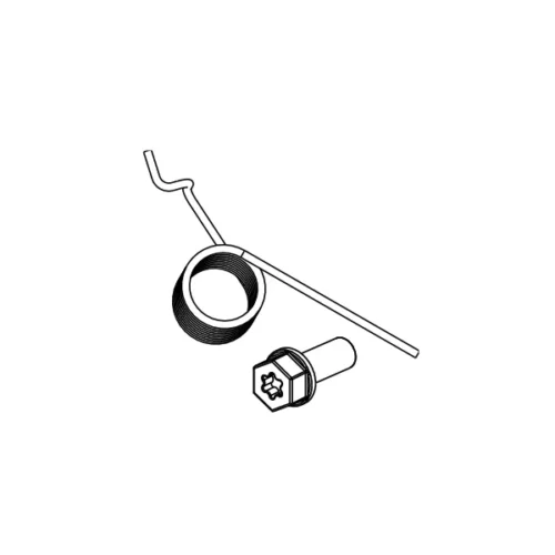 Latch and deflector kit ZE500-4/ZE511 RH Zebra P1046696-111