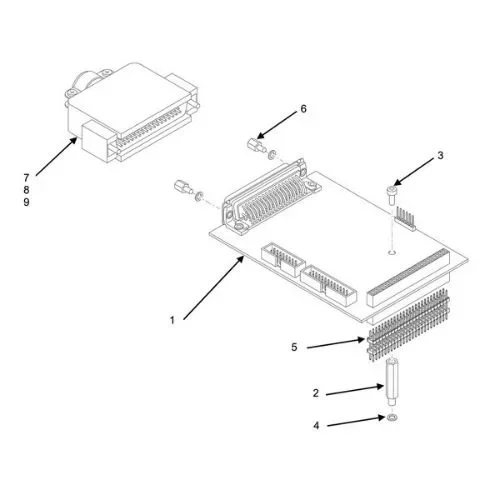 GPIO Module T8000/T6000e TSC Printronix 258633-901