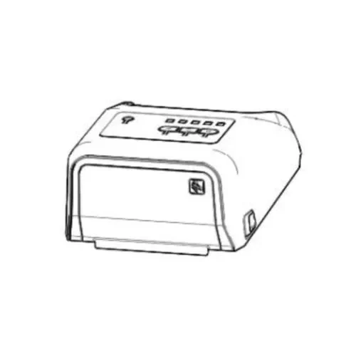 Zebra P1080383-205 Non-Icon Lid Assembly Kit (includes Media Window)