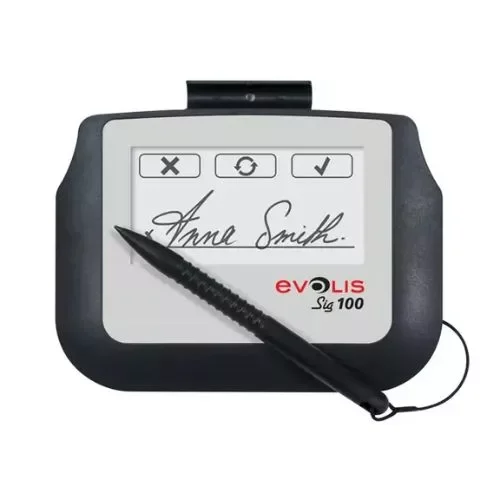 Evolis Sig100 Digital Signature Pad ST-BE105-2-UEVL