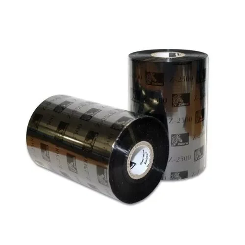 Zebra Wax Ribbon 02300BK08345