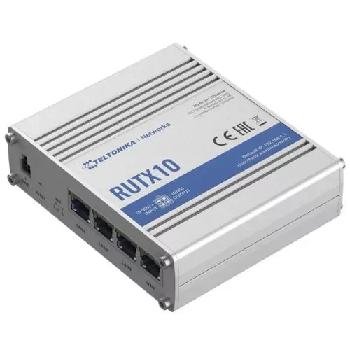 Professional Ethernet router RUTX10 Teltonika Networks RUTX10000000