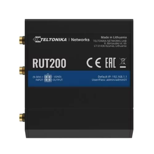 Industrial cellular router RUT200 Teltonika Networks RUT200010000
