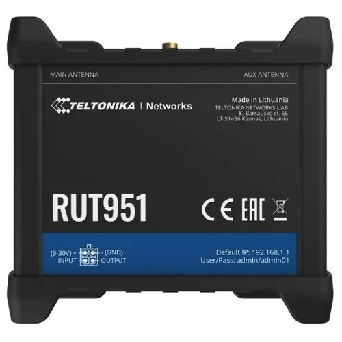 Industrial cellular router RUT951 Teltonika Networks RUT951000000