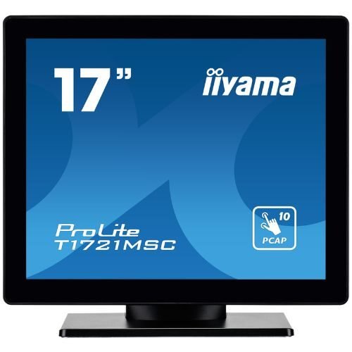 Touchscreen monitor 17" SXGA 10 Touch PCAP, TN, HDMI/VGA - iiyama T1721MSC-B2