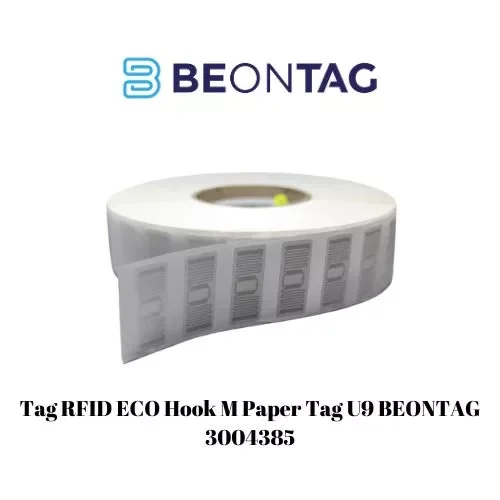 Tag RFID ECO Bumper Paper Tag U9 BEONTAG 3004383