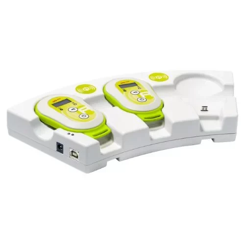 Cradle 3 charging slots qIDmini white CAENRFID WRA0005XAAAA