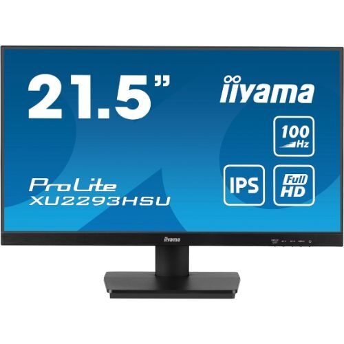 Monitor 21.5'' IPS, Full HD 100Hz with USB hub - iiyama ProLite XU2293HSU-B7