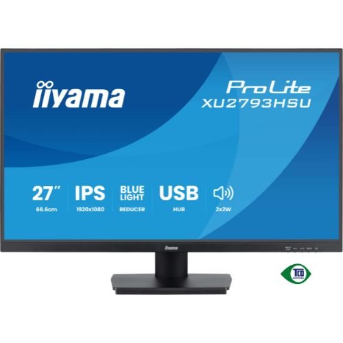 Monitor 27'' Full HD, IPS 100Hz, USB hub, frameless - iiyama ProLite XU2793HSU-B7